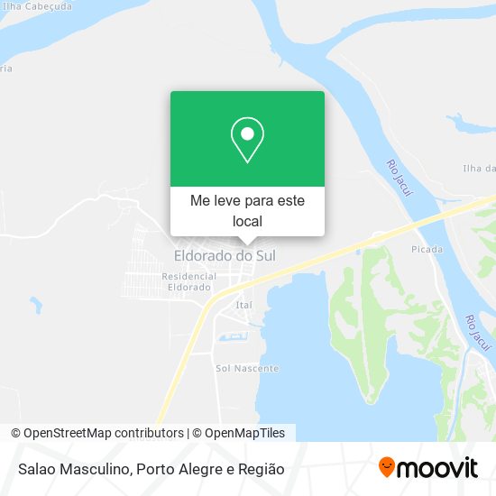 Salao Masculino mapa