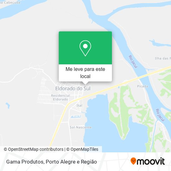 Gama Produtos mapa