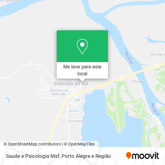 Saude e Psicologia Msf mapa