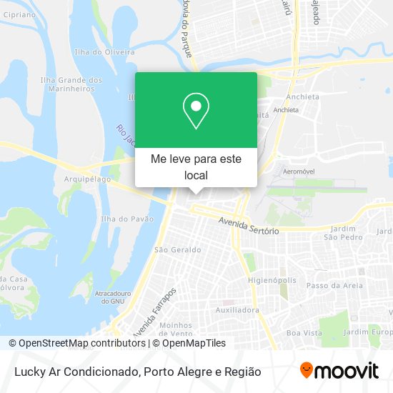 Lucky Ar Condicionado mapa