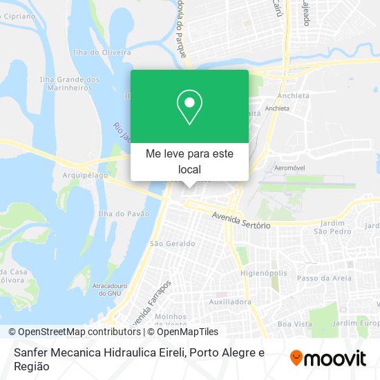 Sanfer Mecanica Hidraulica Eireli mapa
