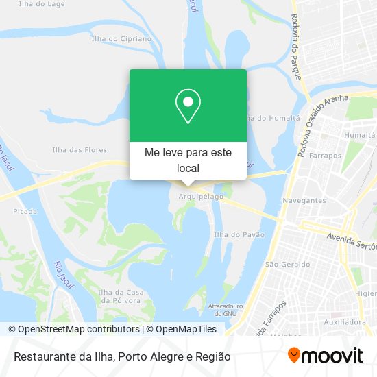 Restaurante da Ilha mapa