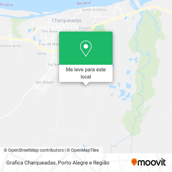 Grafica Charqueadas mapa