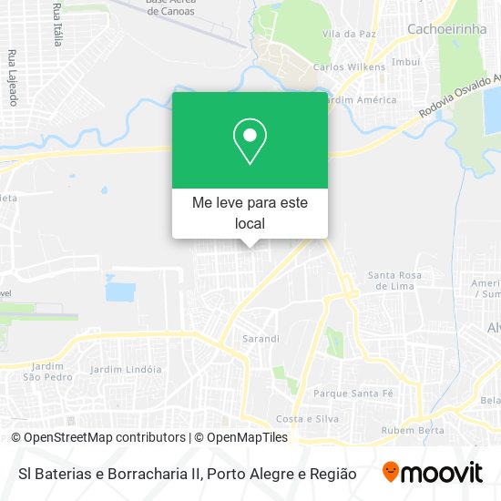 Sl Baterias e Borracharia II mapa