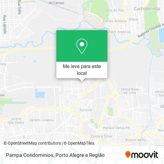 Pampa Condominios mapa