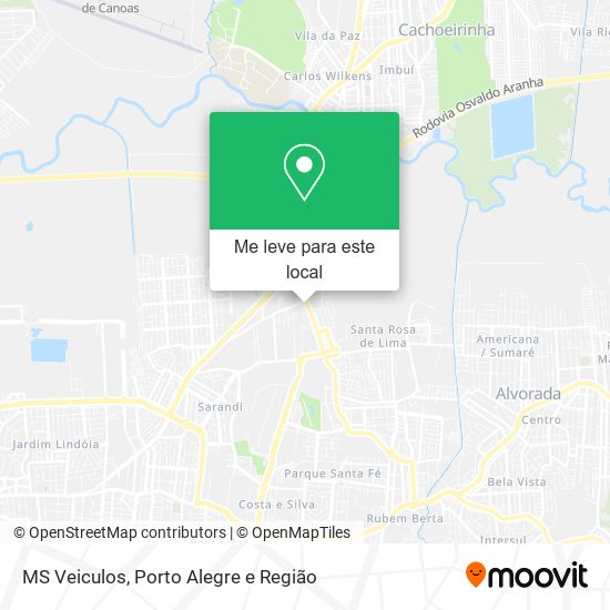 MS Veiculos mapa