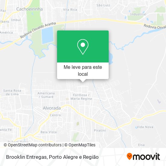 Brooklin Entregas mapa