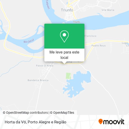 Horta da Vó mapa
