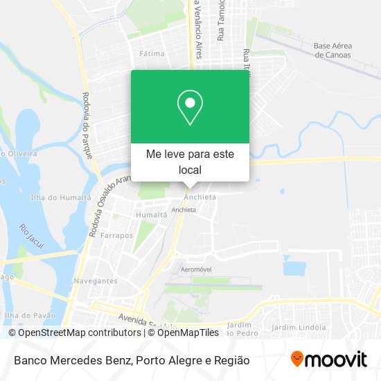 Banco Mercedes Benz mapa