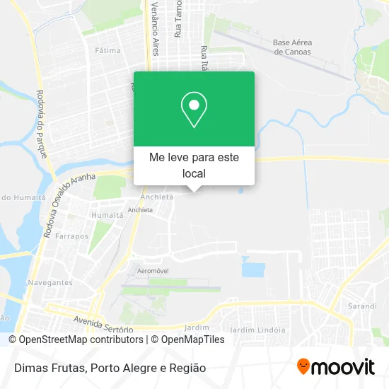 Dimas Frutas mapa