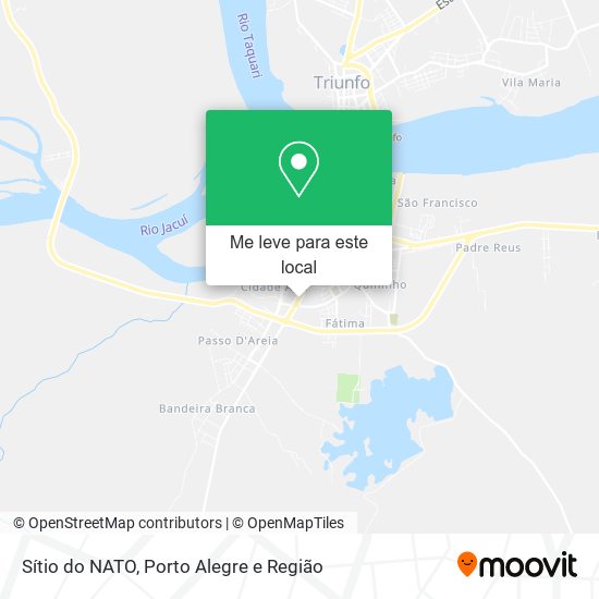 Sítio do NATO mapa