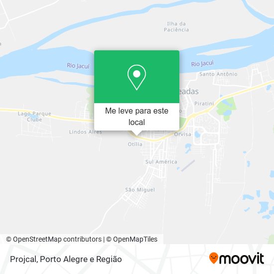 Projcal mapa