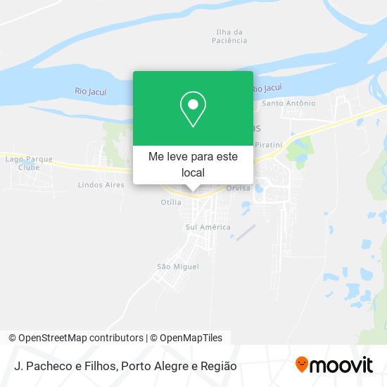 J. Pacheco e Filhos mapa