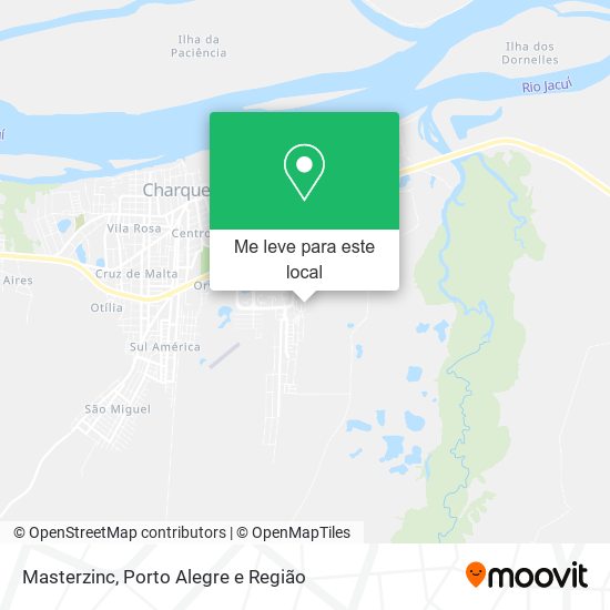 Masterzinc mapa