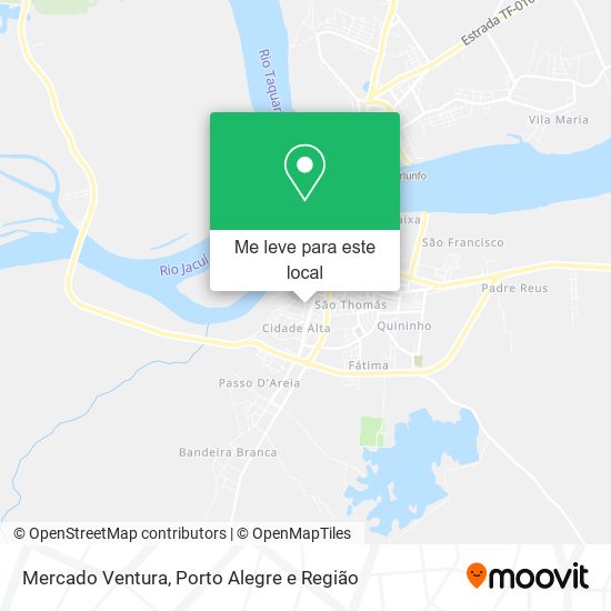 Mercado Ventura mapa