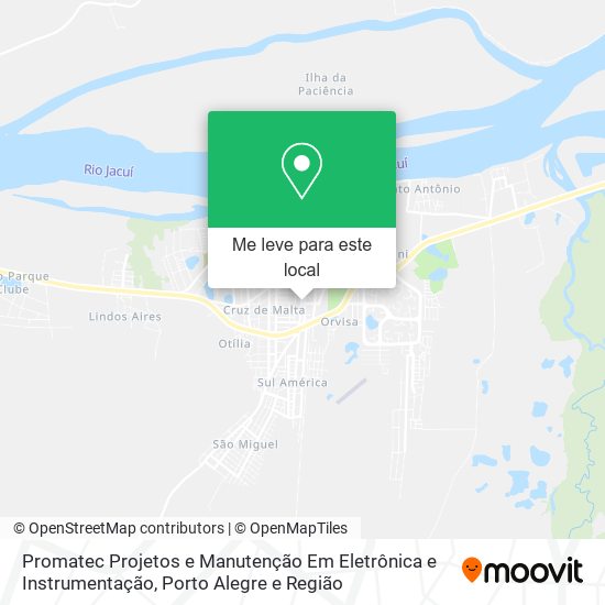 Promatec Projetos e Manutenção Em Eletrônica e Instrumentação mapa