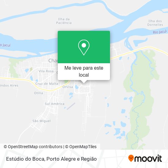 Estúdio do Boca mapa