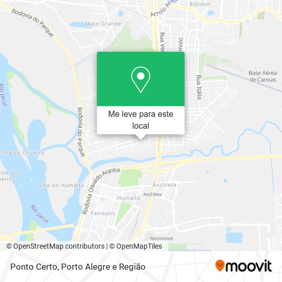 Ponto Certo mapa