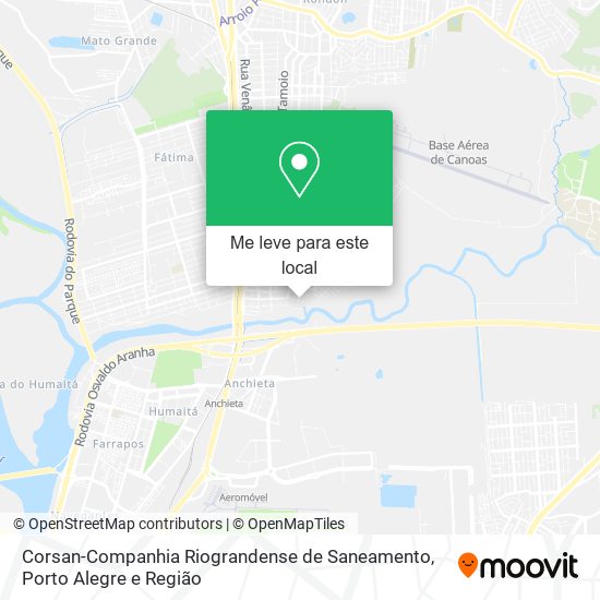 Corsan-Companhia Riograndense de Saneamento mapa