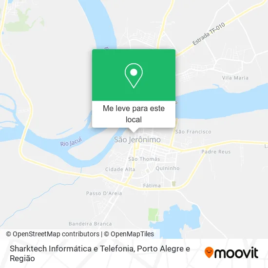 Sharktech Informática e Telefonia mapa