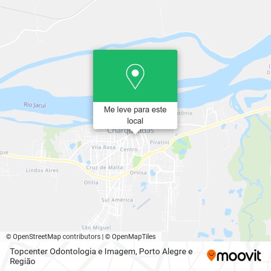 Topcenter Odontologia e Imagem mapa
