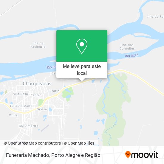 Funeraria Machado mapa