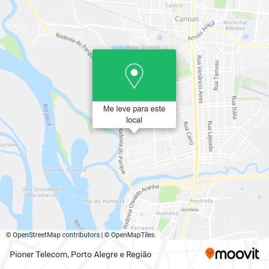 Pioner Telecom mapa