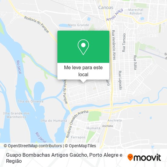 Guapo Bombachas Artigos Gaúcho mapa