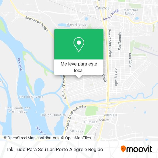 Tnk Tudo Para Seu Lar mapa