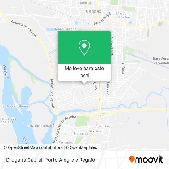 Drogaria Cabral mapa