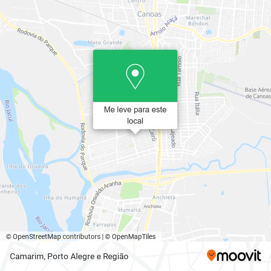 Camarim mapa