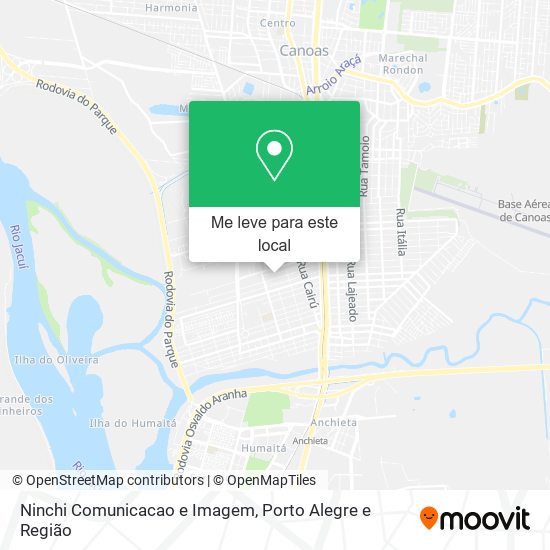 Ninchi Comunicacao e Imagem mapa