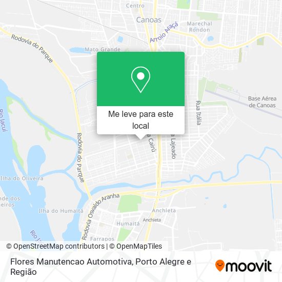Flores Manutencao Automotiva mapa