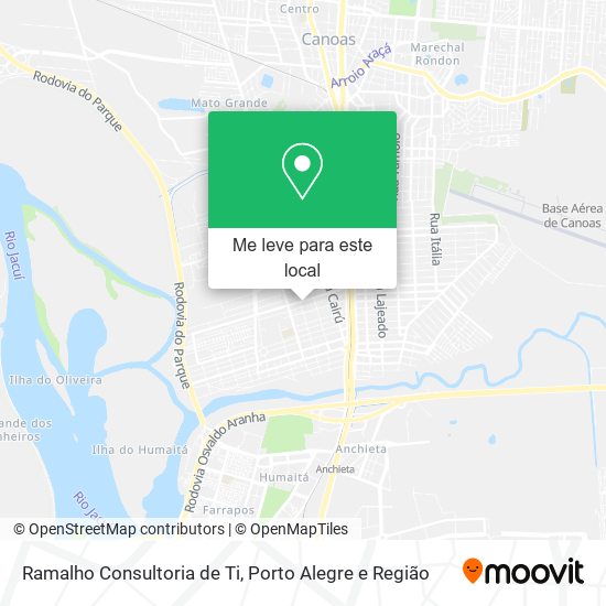 Ramalho Consultoria de Ti mapa