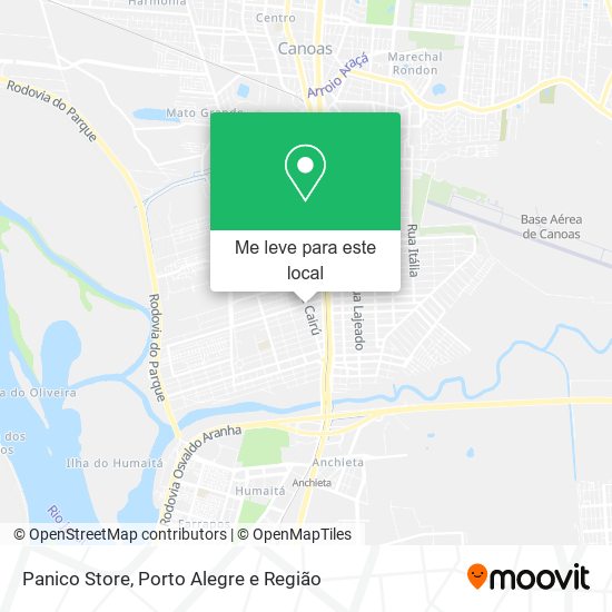 Panico Store mapa