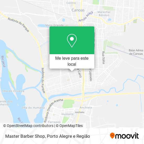 Master Barber Shop mapa