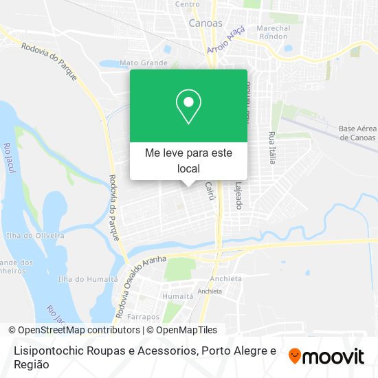 Lisipontochic Roupas e Acessorios mapa