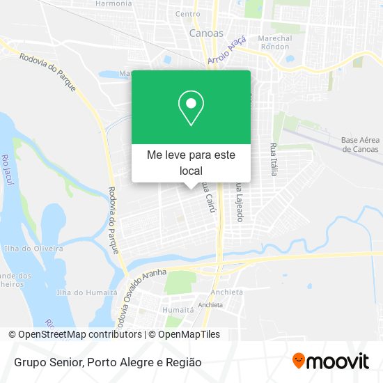 Grupo Senior mapa