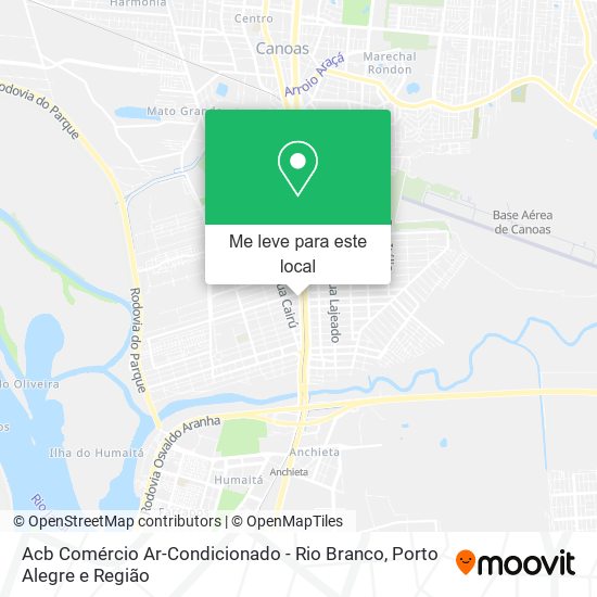 Acb Comércio Ar-Condicionado - Rio Branco mapa