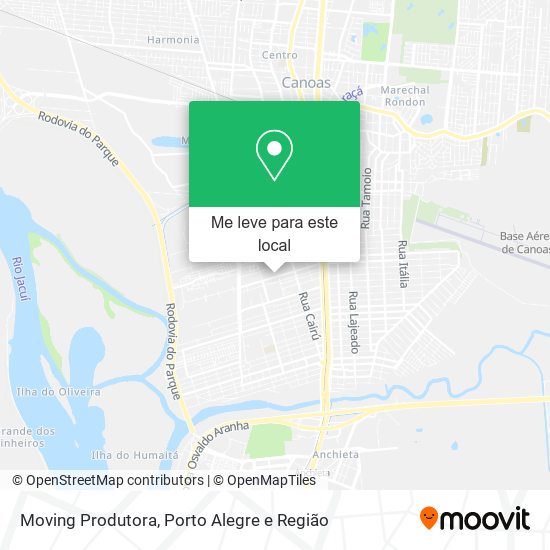 Moving Produtora mapa