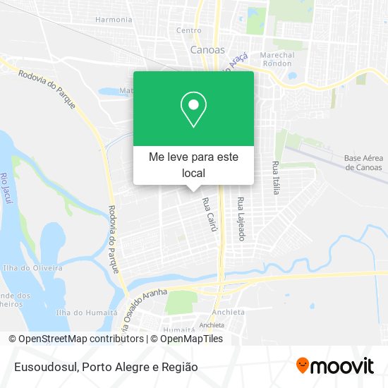 Eusoudosul mapa
