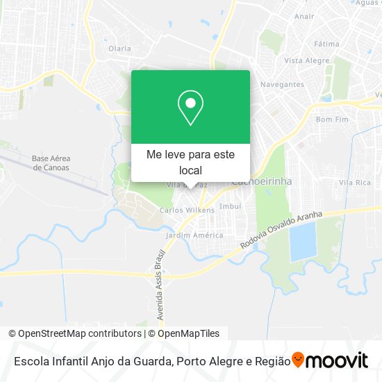 Escola Infantil Anjo da Guarda mapa