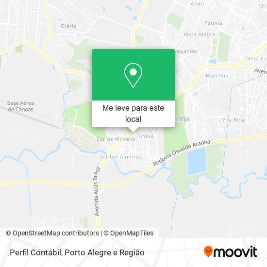 Perfil Contábil mapa