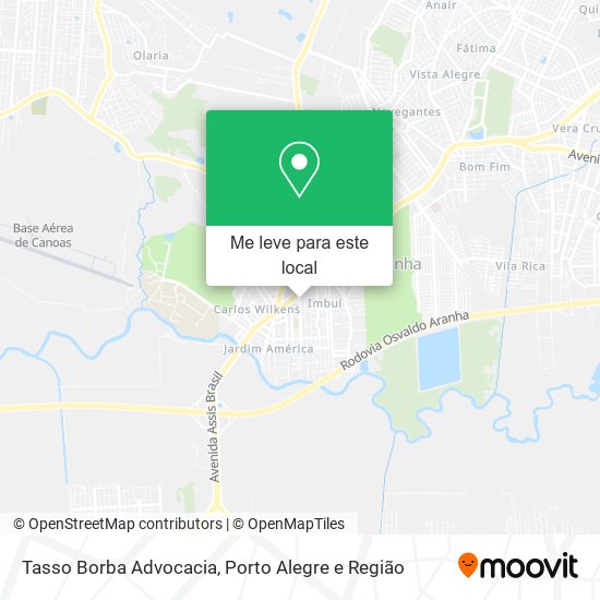 Tasso Borba Advocacia mapa