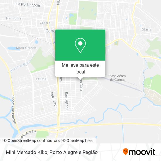 Mini Mercado Kiko mapa