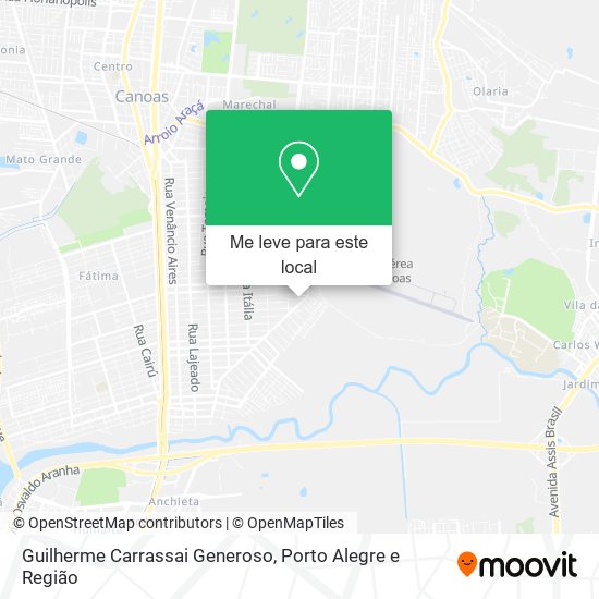 Guilherme Carrassai Generoso mapa