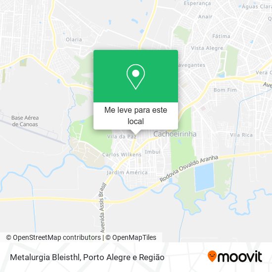 Metalurgia Bleisthl mapa