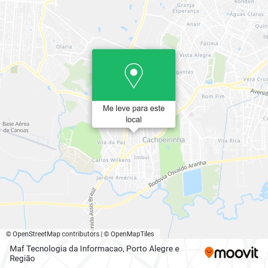 Maf Tecnologia da Informacao mapa
