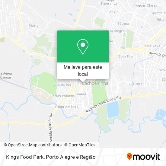 Kings Food Park mapa