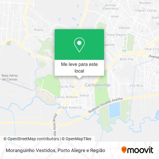 Moranguinho Vestidos mapa